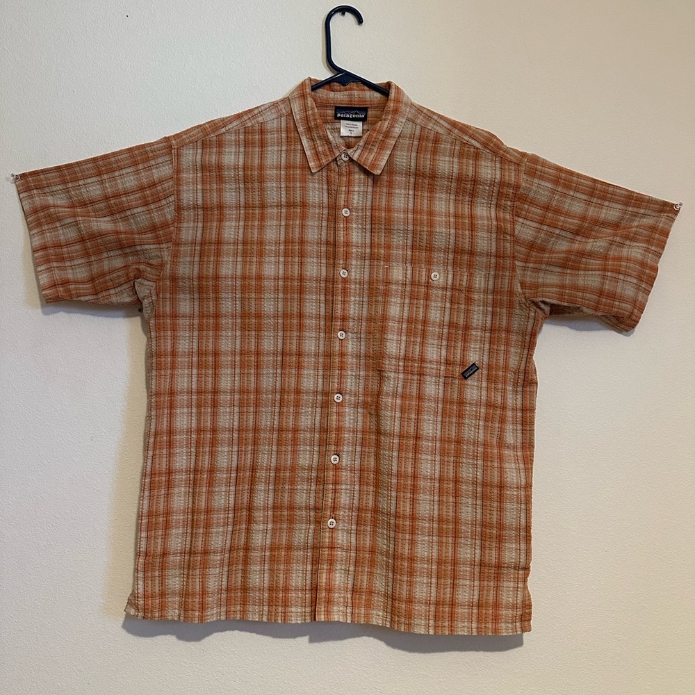 Patagonia Button-up Short Sleeve Collared Shirt Large